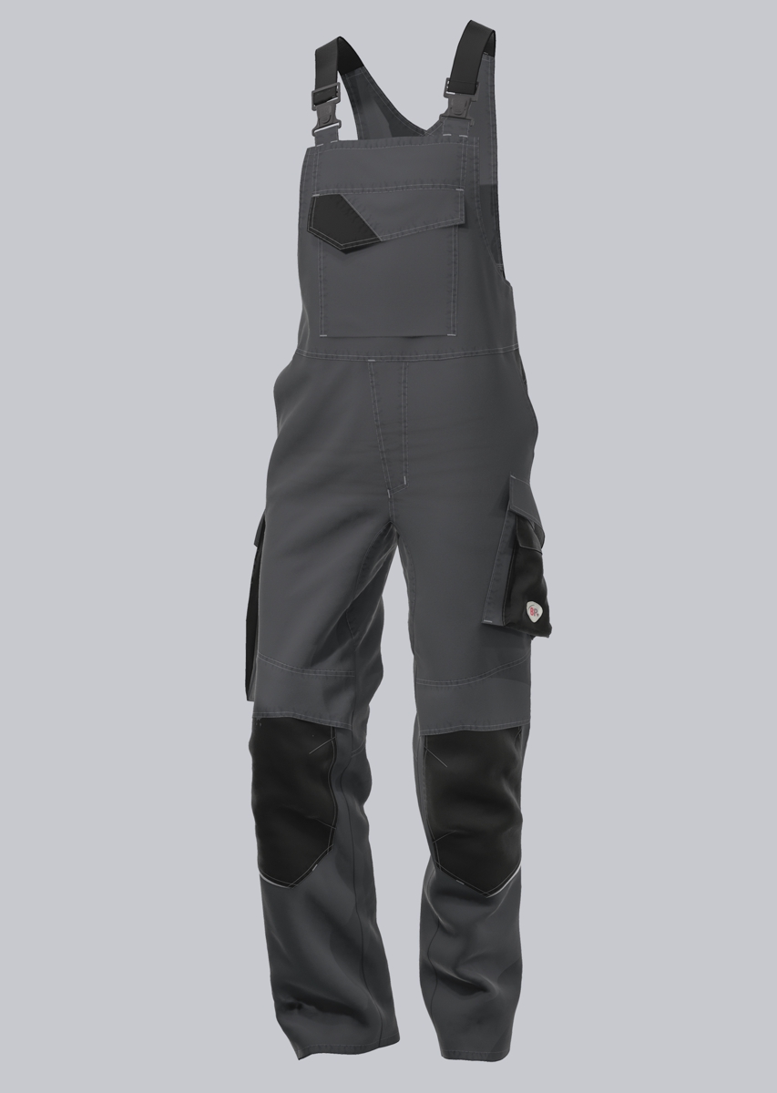 BP® Leichte Multinorm-Latzhose APC2 anthrazit/schwarz Cover Bild